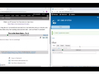 Neon Nano installation screen capture